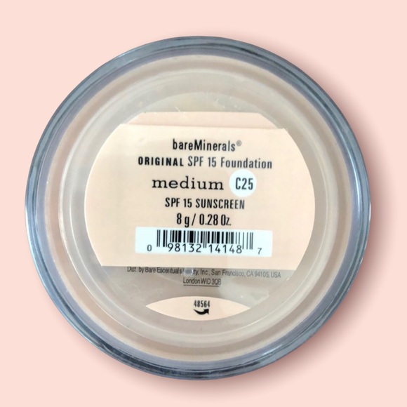 bareMinerals Other - bareMinerals Original SPF 15 Foundation in Medium C25